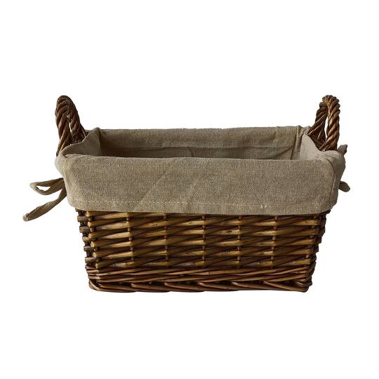 Small Willow Picnic Basket with Liner by Ashland&#xAE;